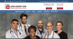 Desktop Screenshot of lakesurgentcare.com